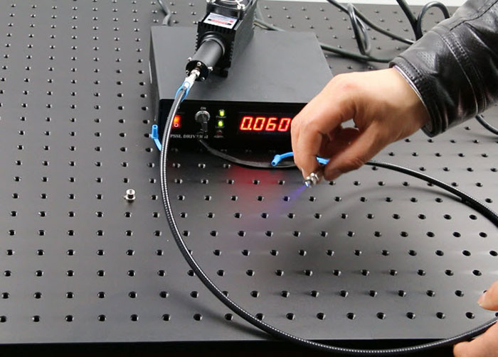 Blue Laser 450nm 70mW Semiconductor Laser SM Fiber Coupled Laser Blue Laser 450nm 70mW Semiconductor Laser SM Fiber Coupled Laser